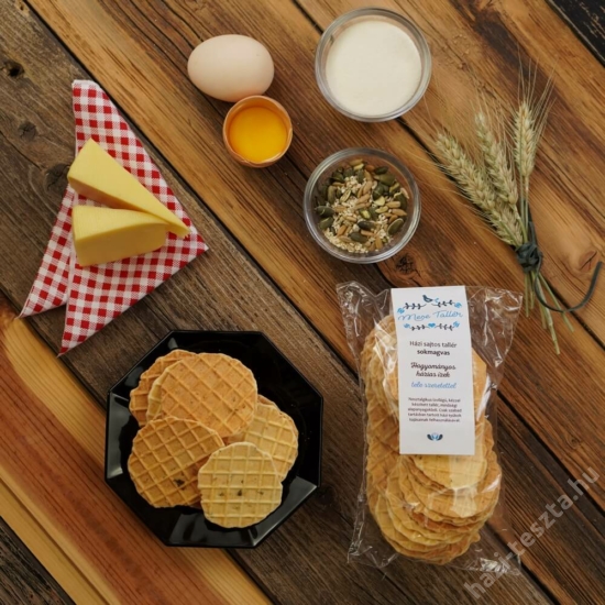 MeseTallér - sokmagvas sajtos tallér